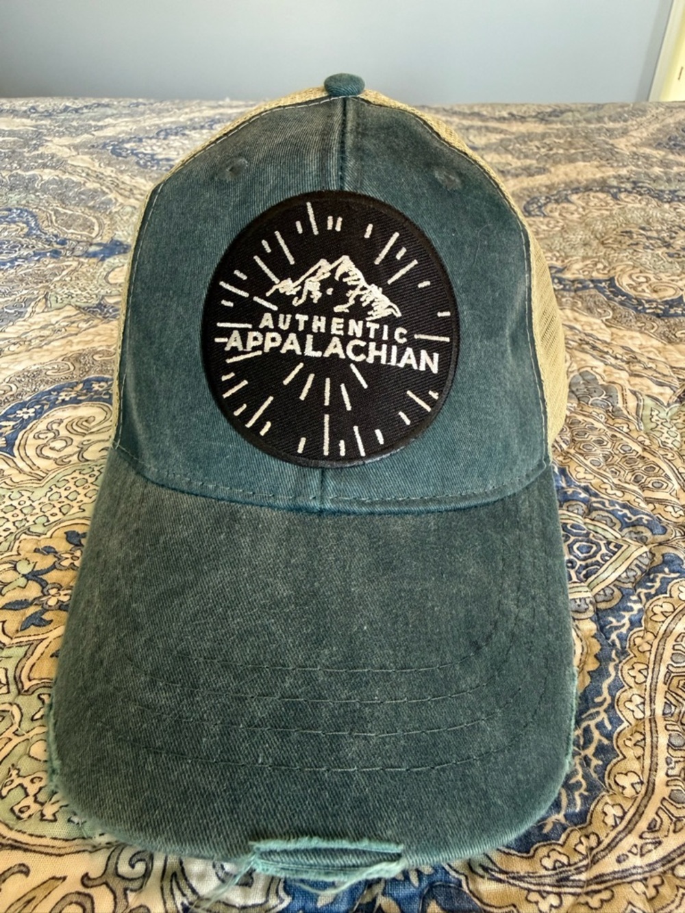 New boutique Authentic Appalachian blue Trucker Hat